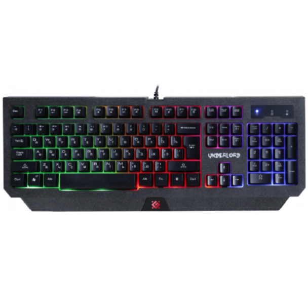 Игровая клавиатура Defender Underlord GK-340L / 45340