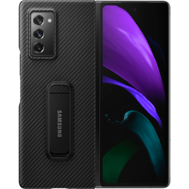 Samsung Fold 2 Standing Cover Black Ef-Xf916Sbegru