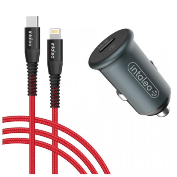 Car Charger Intaleo 20W Lightning CCGQPD120L