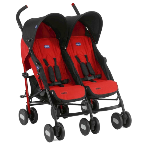 Echo Twin Stroller Garnet