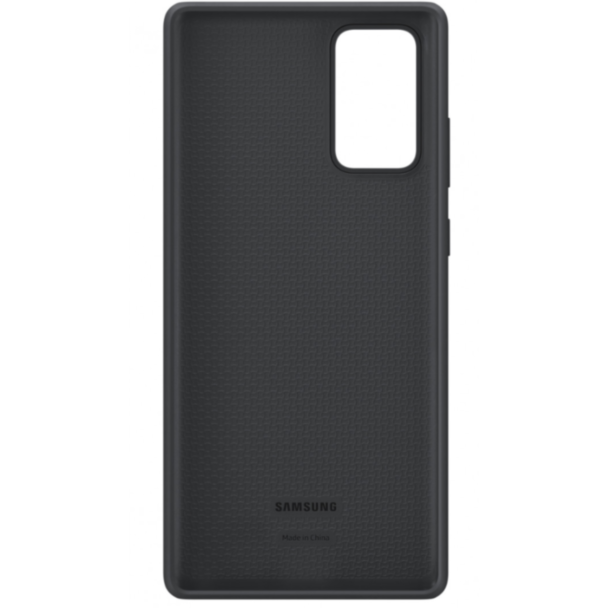 Samsung Note 20 Silicone Cover Black Ef-Pn980Tbegru