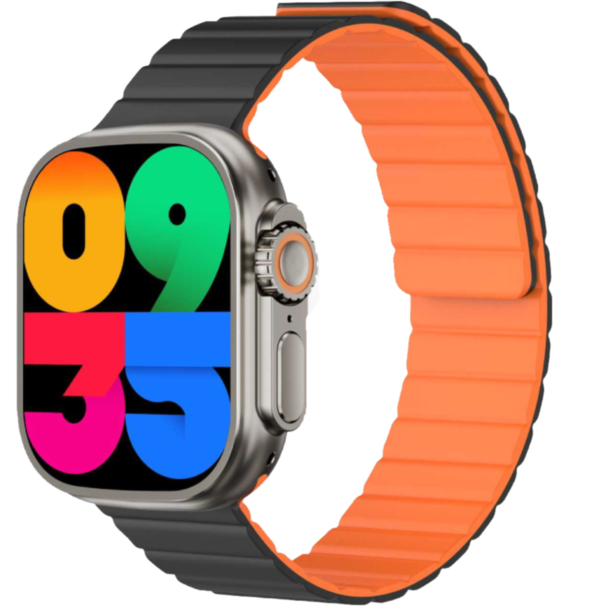 Green Lion Ultra SE Titanium W Black Orange Strap / GNULSESWTBKOG