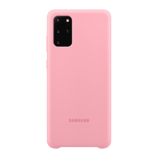 Qoruyucu örtük Samsung S20+ Silicone Cover Pink EF-PG985TPEGRU