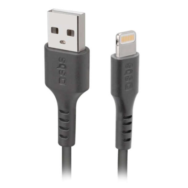Naqil SBS USB Type-A to Lightning 1 m TECABLEUSBIP589K Black