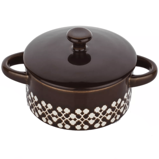 Bişirmə qabı Schafer Epoch Mini Crock 2 parça Tünd-qəhvəyi