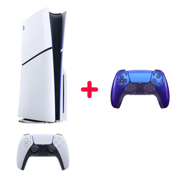 Oyun konsolu PlayStation 5 Slim 1 TB 1000049742 + DualSense Chroma Indigo