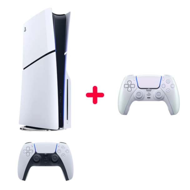 Oyun konsolu PlayStation 5 Slim 1 TB 1000049742 + DualSense Chroma Pearl