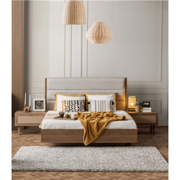 Rattan Bazalı çarpayı 160X200 - GL