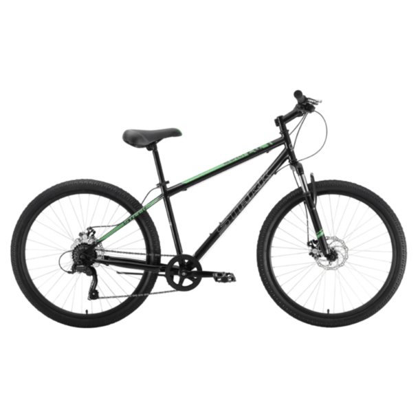 Велосипед Stark 22 Respect 26.1 D Microshift Steel 16 - Black - Green