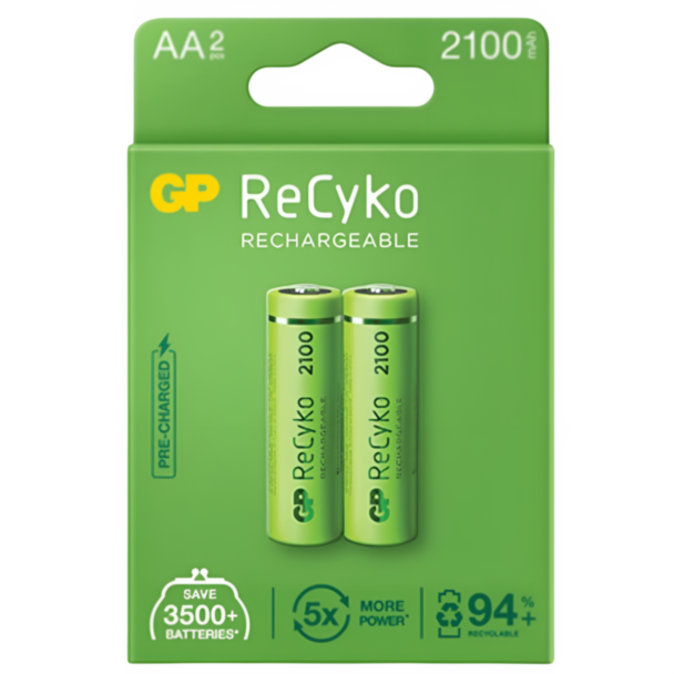 Batareya GP ReCyko Rechargeable 210AAHCE-EB2