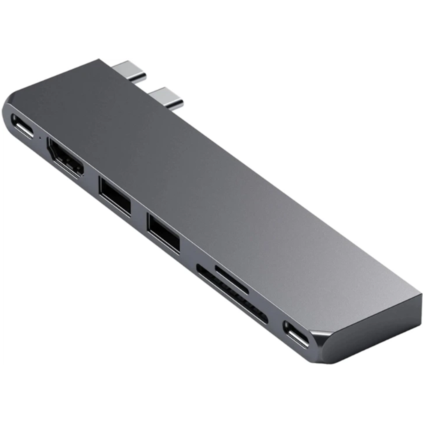 USB Hub Satechi Slim Pro USB Type-C ST-HUCPHSM Space Gray