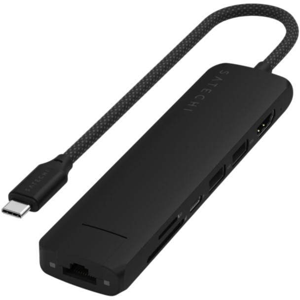 USB Hub Satechi 7in1 USB Type-C ST-P7SK Black