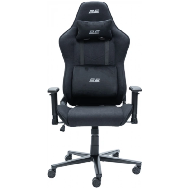 Gaming Chair 2E Bushido Lite Fabric 2D-Armrests 2E-GC-BUS-ESBK Black