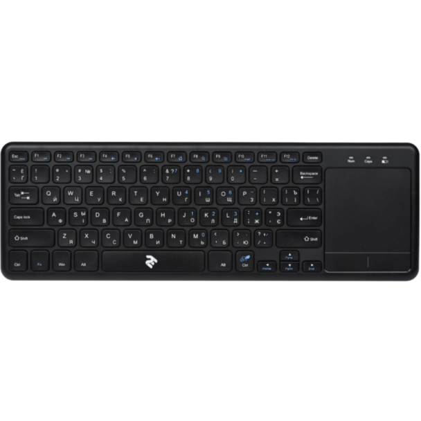 Клавиатура 2E KT100 2E-KT100WB_UA Black
