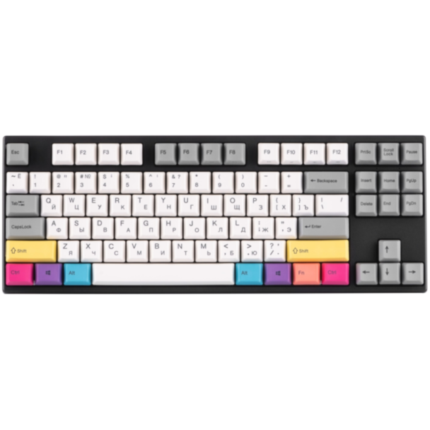 Игровая клавиатура Varmilo VEM87 CMYK V-Rose
