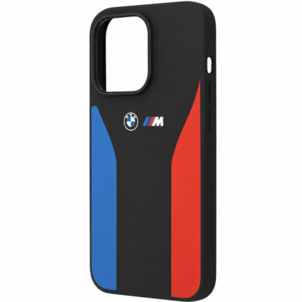 Qoruyucu örtük BMW M Silicone iPhone 15 Pro Black BMHCP15L22SCSK