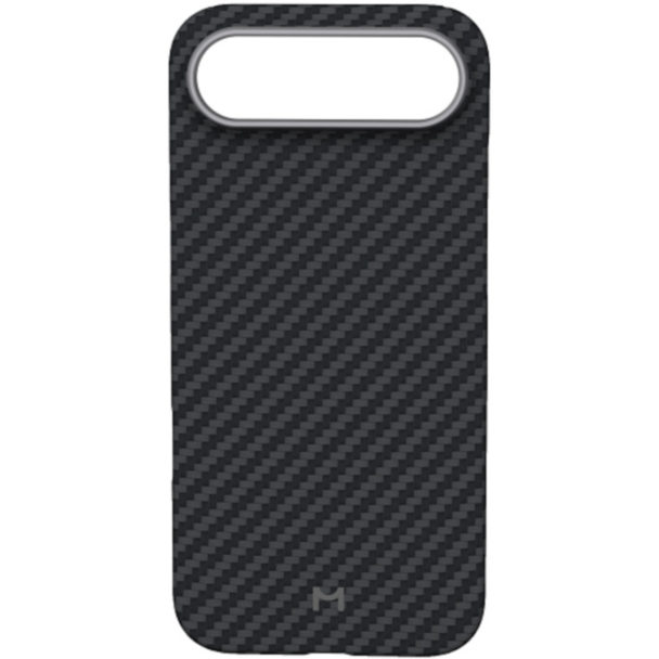 Qoruyucu örtük Magssory iPhone Air Aramid Frame CFB046 Black