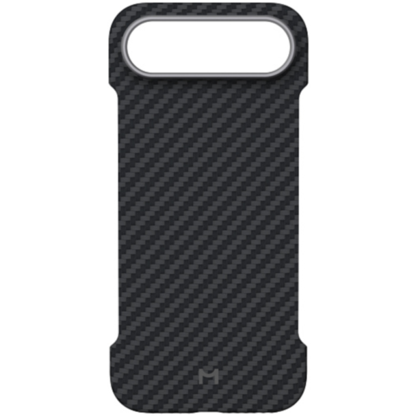 Qoruyucu örtük Magssory iPhone Air Aramid Zero CFB049 Black