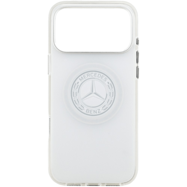 Защитный чехол Mercedes iPhone 17 Pro Max W/MagSafe MEHMP17X25HTVILH White