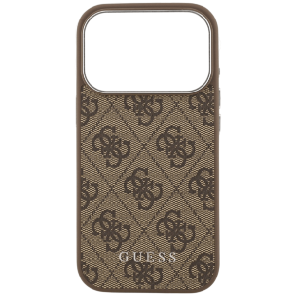Qoruyucu örtük Guess iPhone 17 Pro Max GUHMP17XP4GSSMCW Brown