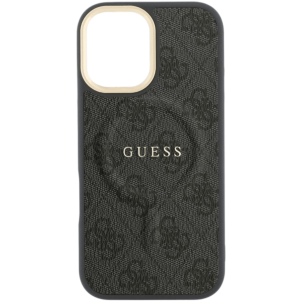 Защитный чехол Guess iPhone 17 W/MagSafe GUHMP17SP4MSEGCK Black