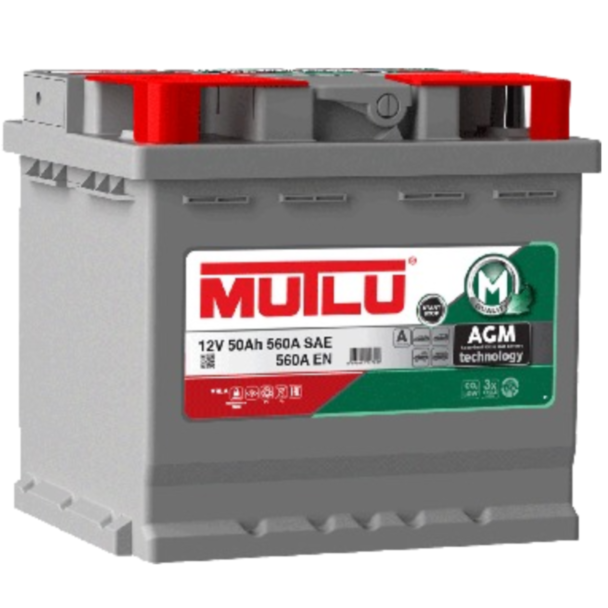 Avtomobil üçün akkumulyator Mutlu AGM.L1.50.056.A
