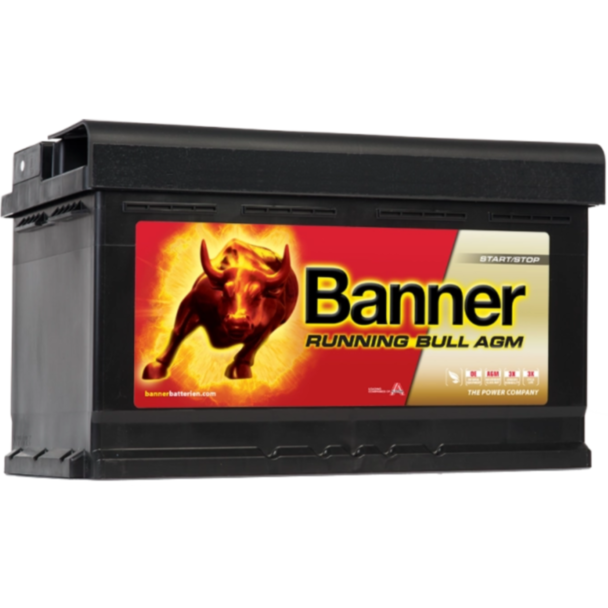 Avtomobil üçün akkumulyator Banner Running Bull AGM 80Ah 58001