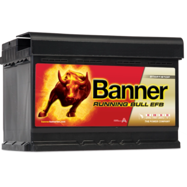 Avtomobil üçün akkumulyator Banner Running Bull EFB 70Ah 57011