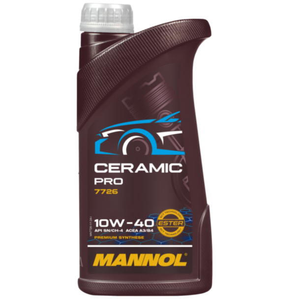 Mühərrik yağı Mannol Ceramic Pro SAE 10W-40 7726 1L