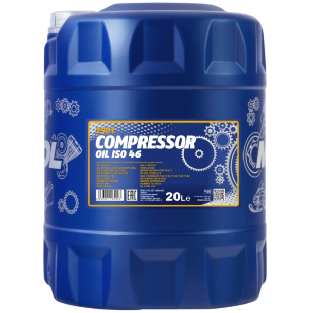 Kompressor yağı Mannol İSO 46 2901 20 lt