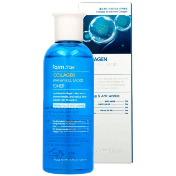 Toner FarmStay Moist Collagen 200 ml 8802221002168