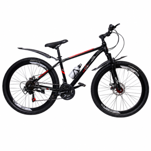 Velosiped Velojet 26 Black, Red