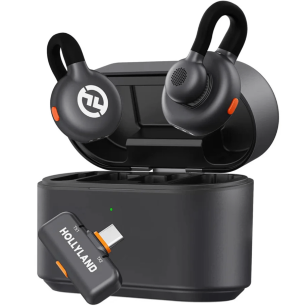 Микрофон для блогера Hollyland LARK M2S Duo USB Type-C RX