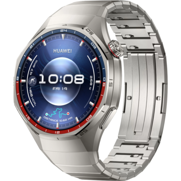 Smart saat HUAWEI Watch GT 6 Pro 55020FWB Titanium Silver