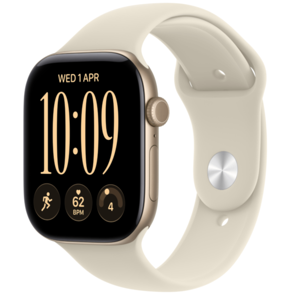 Smart saat Apple Watch Series 12 46mm S/M MJEN4ET/A Light Gold