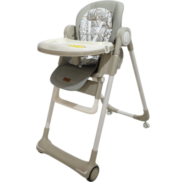 Стульчик для кормления Kidilo KD-005 Grey