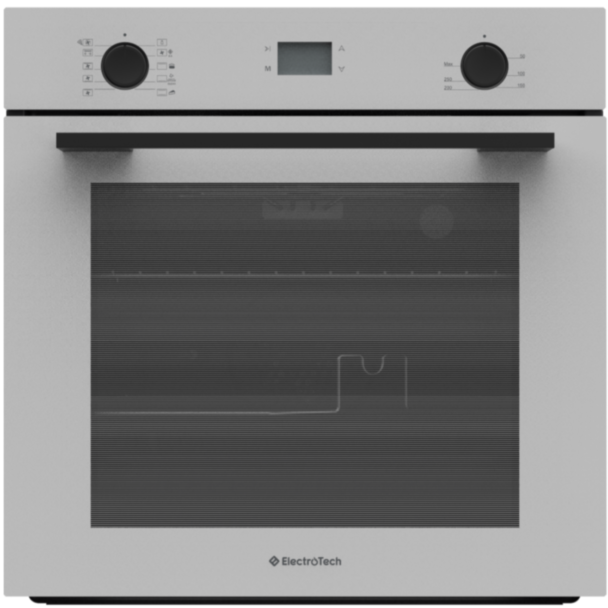 Soba Electrotech Grey Glass Set Oven