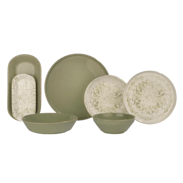 Serviz dəsti Schafer Martha 38 parça Yaşıl 8699131822784