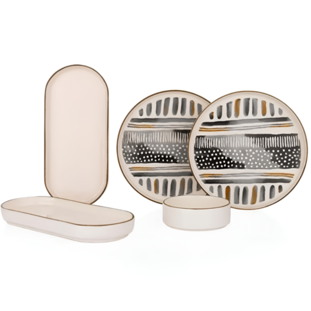 Набор посуды для завтрака Schafer Sunny 10 предметов 8699131837078 