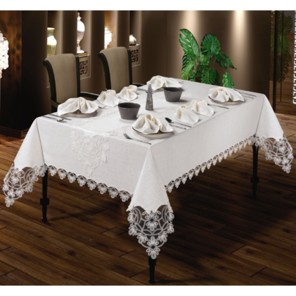 Süfrə dəsti Sarvagelli Qızıl Tac 160 × 260 sm