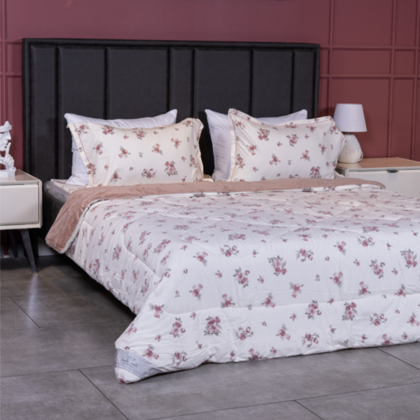 Yorğan + tekstil yataq dəsti Cehizçi Laura Grand QM 3-2