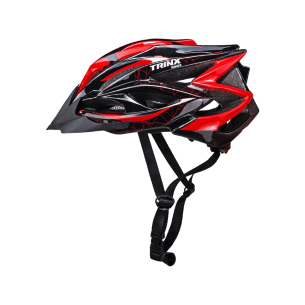 Trinx Go Helmet L - Black-Red