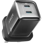 Anker 521 40W Nano Pro 2 Port Charger Black (A2038L11)-thumb-1