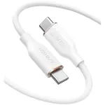 Anker PowerLine III Flow 100W USB-C to USB-C 1.8m Cable White (A8553H21)-thumb-1