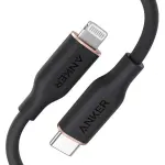 Anker PowerLine III Flow USB-C to Lightning 1.8m Cable Black (A8663H11)-thumb-1