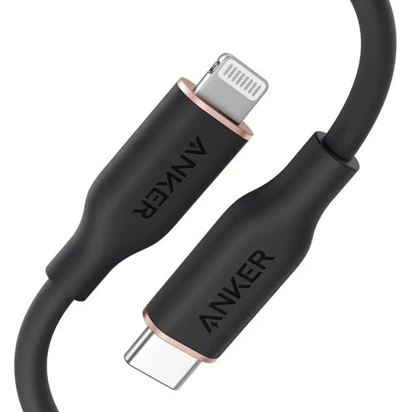 Anker PowerLine III Flow USB-C to Lightning 1.8m Cable Black (A8663H11)-image-1