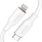 Anker PowerLine III Flow USB-C to Lightning 1.8m Cable White (A8663H21)-thumb-1