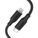 Anker PowerLine Soft USB-C to Lightning 0.9m Cable Black (A8662H11)-thumb-1