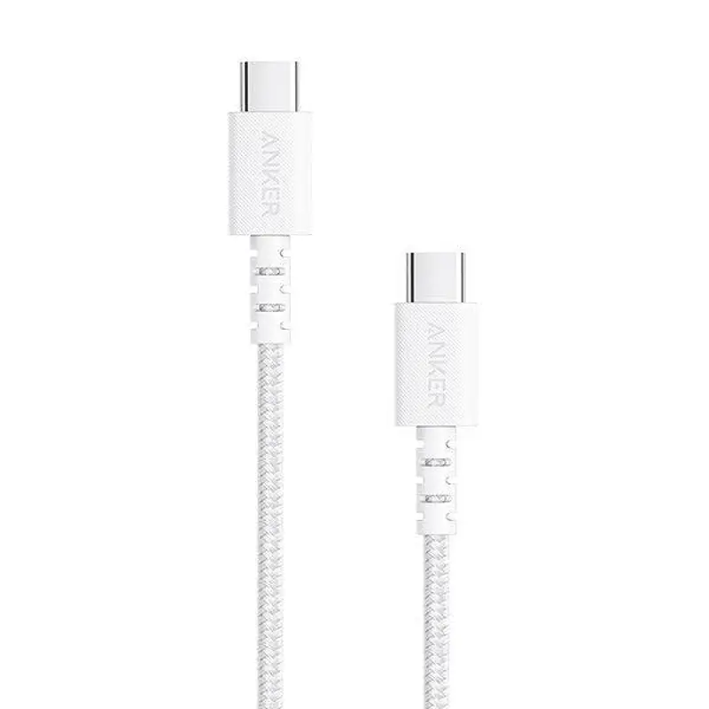 Anker Select+ 60W USB-C to USB-C 1.8m Cable White (A8033H11)-image-1