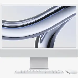 Apple iMac 24 M3 8CC/10CG 8/512GB Silver (MQRK3RU/A)